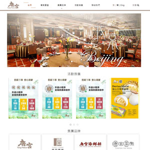 深圳维***世唐宫饮食有限公司网站酒店网站方案分析