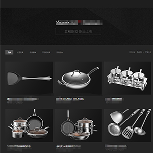 乐*味厨具有限公司官网厨具网站建设方案分析